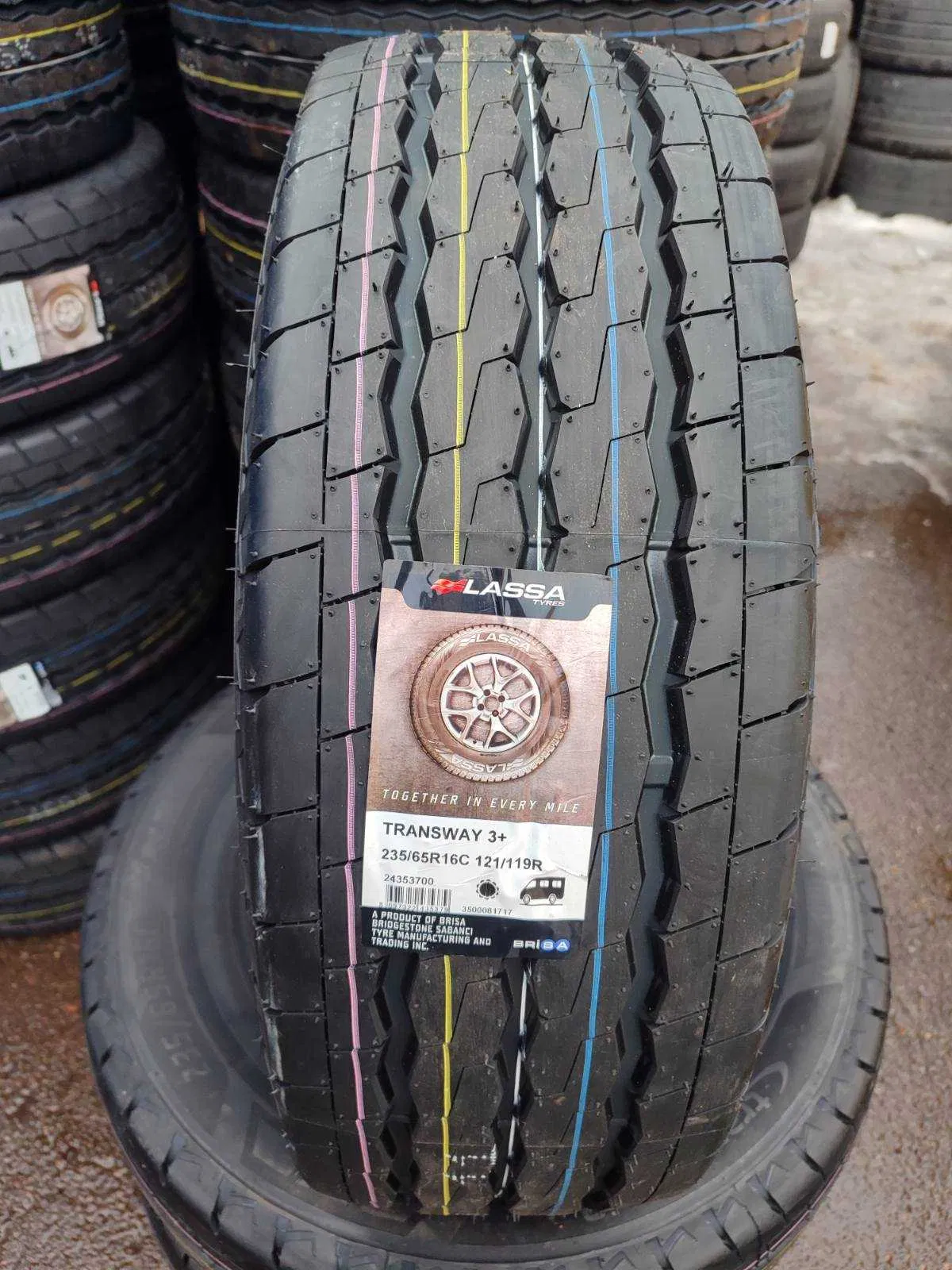 Lassa Transway 3 121/120 R 225/75 R16C - Зображення 2